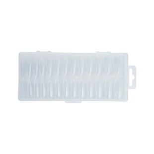 美甲店专用假指甲片成品拆卸全贴半贴透明超薄无痕延长水滴方梯形