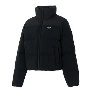 Adidas阿迪达斯三叶草女装2025冬季新款SHORT DOWN羽绒服KC2659