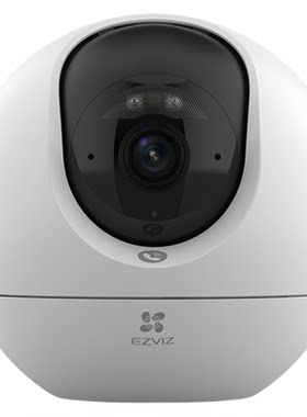萤石C6C精灵球室内无线摄像头家用摄影头WIFI远程手机监控摄像机高清360度家庭室内宠物婴儿监控器智能录像机