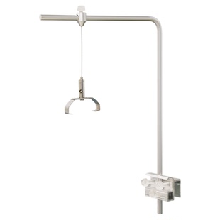 大灯具吊架鱼缸灯具雨林缸铝合金支架可自由调节高低双臂水族配件