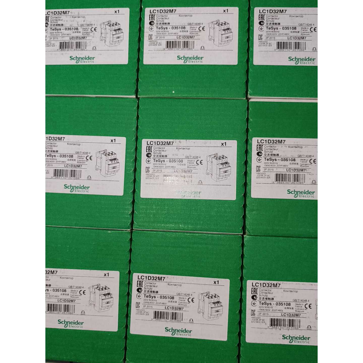 〔议价-可维修〕施耐德交流接触器LC1D32M7 全新原装正品法国进口