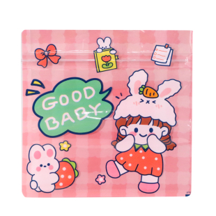 饼干包装袋可爱卡通儿童零食袋糖果糯米船雪花酥烘焙分装自封袋