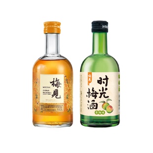 梅见金桂风味梅子酒时光梅青梅味330ml*2瓶口味组合低度微醺果酒