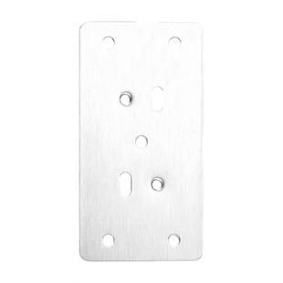 柜门合页修复固定板衣柜铰链修复神合页安装板垫板器不锈钢修复片