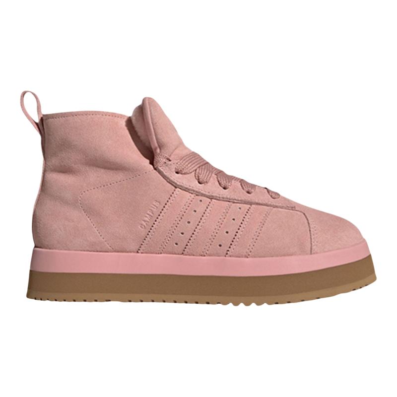 【自营】Adidas阿迪达斯女鞋三叶草加绒保暖厚底短靴雪地靴JR3237