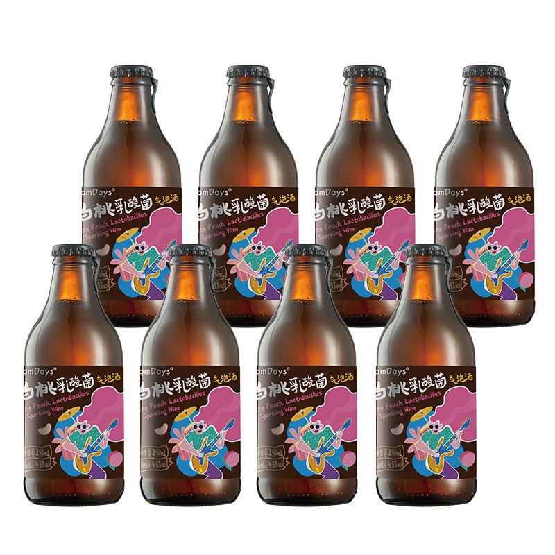 乳果那年气泡酒低度甜酒