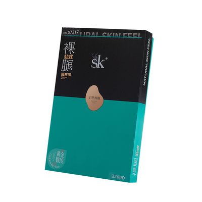 1041D水光面膜袜加大码高弹袜