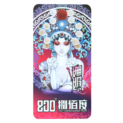 800度钓箱贴纸磨砂防水贴纸