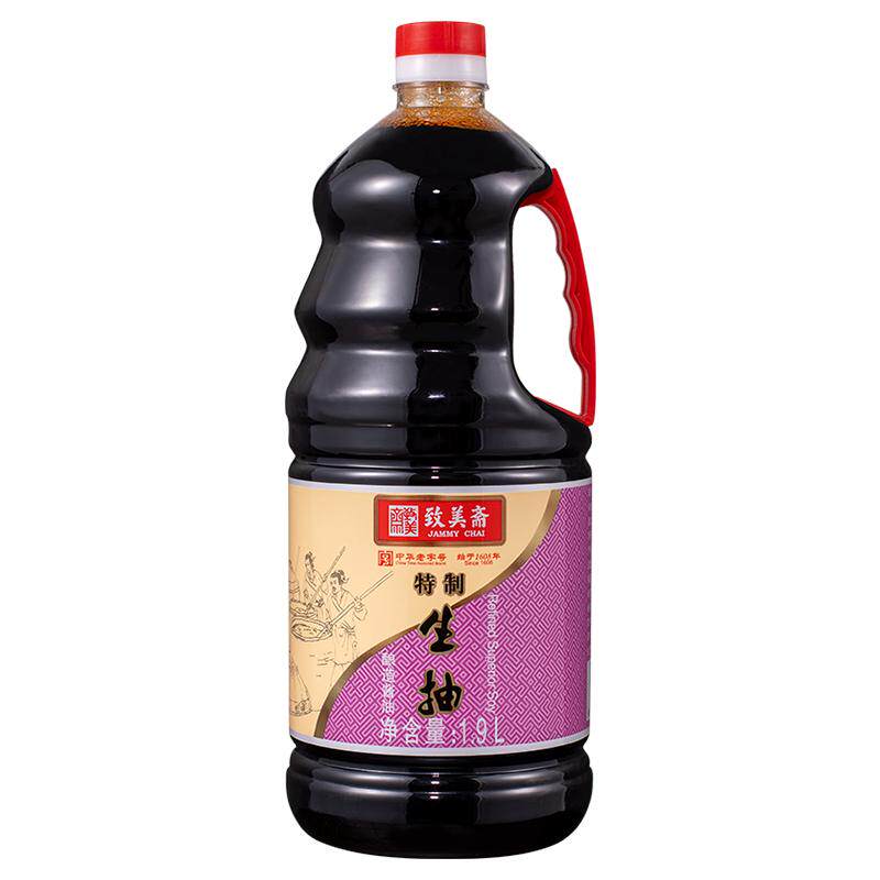 致美斋特制中华老字号凉拌酱油