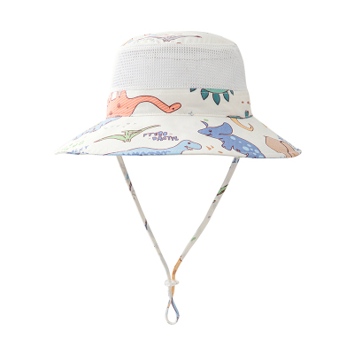 儿童夏季透气渔夫帽防晒大帽檐