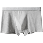 浪莎纯棉内裤男士7A抗菌运动防磨腿全棉中腰大码宽松老人四角裤头