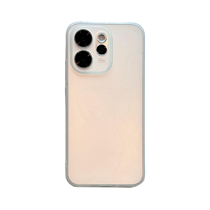 适用oppoReno15超薄磨砂透色软壳