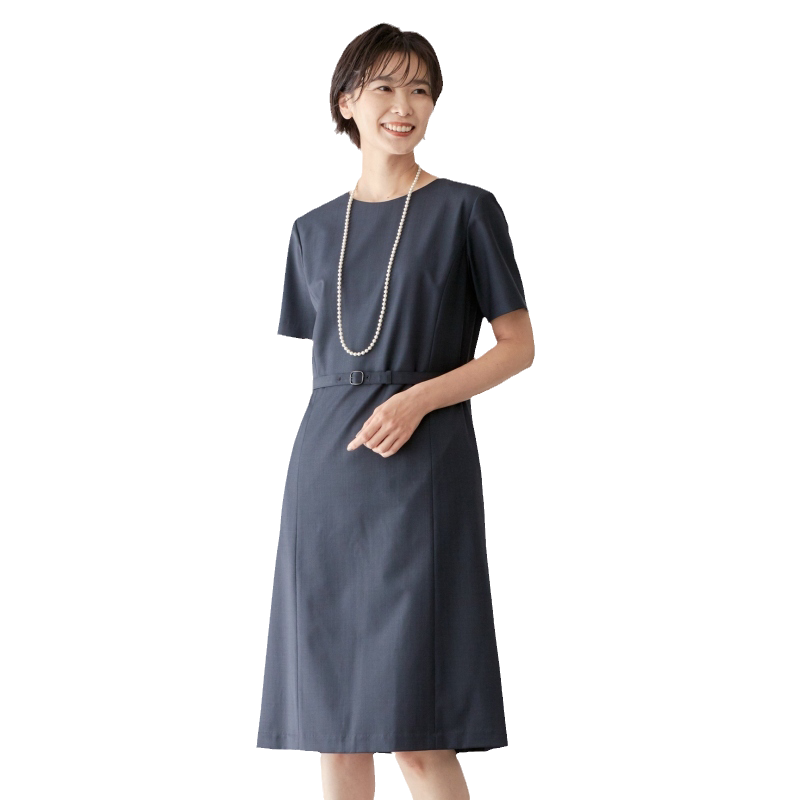 J.PRESS优雅复古气质女士半袖连衣裙日系轻奢onward