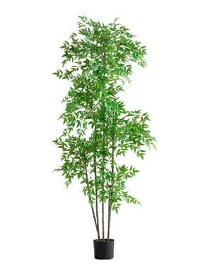 仿真绿植南天竹假植物室内装饰