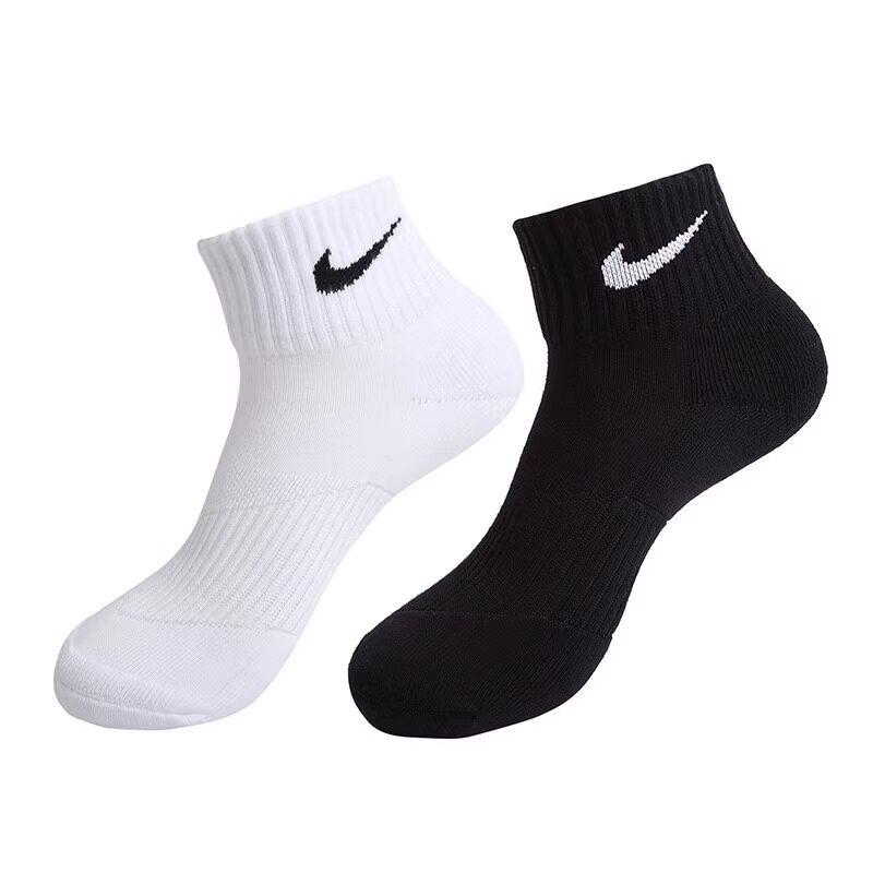 正品Nike/耐克袜子夏季男高筒运动袜毛巾底足篮球袜中长筒女袜薄
