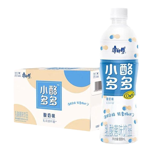 康师傅小酪多多乳酸菌风味0脂酸奶味饮料1L*12瓶装1升大瓶装