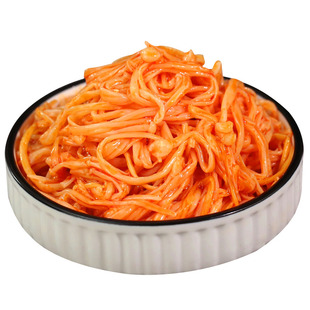 香辣金针菇开胃即食麻辣菌菇酱菜凉拌泡菜咸菜美味佐餐小菜下饭菜