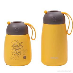 opus保温杯女生可爱超萌小巧高级感高颜值精致316不锈钢杯子带盖