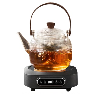 苏泊尔玻璃提梁壶耐高温煮茶器加厚家用泡茶壶电陶炉围炉煮茶套装