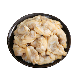 蛤蜊肉鲜活冷冻大花甲肉花蛤无冰无沙黄蚬子肉新鲜活剥非干货即食