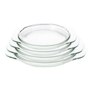 耐热防溅玻璃盖微波炉防油盖罩盘蒸锅专用家用加热盖子碗盖保鲜盖