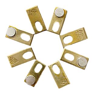 老式机械白金机逆变器纯银加厚实心银触点开关手工机配件机头套件