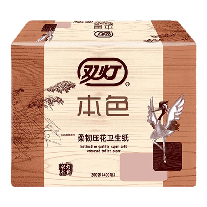 双灯卫生纸400层量贩装