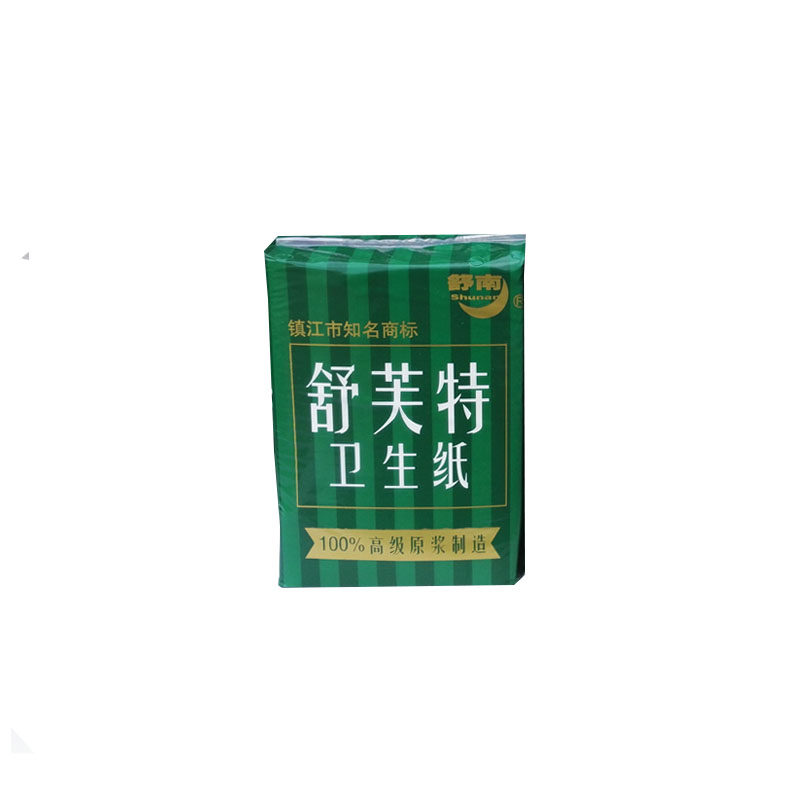 舒南舒芙特平板卫生纸400g*10包 加韧手纸 柔软亲肤吸水厕纸 包邮