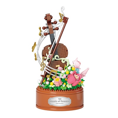 乐器系列旋转音乐盒积木