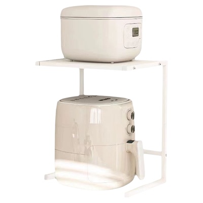 电饭煲架子可伸缩厨房置物架