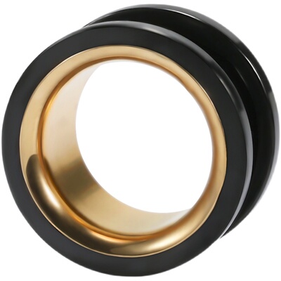 扩耳器不锈钢真空电镀滑轮耳扩