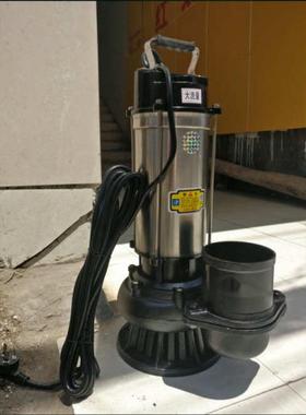 220v2.5寸/3寸/4寸潜水泵农用灌溉家用铜芯抽水机