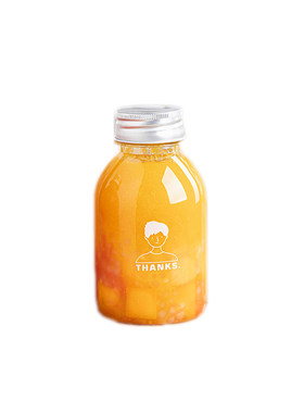 一次性奶茶杯饮料瓶带盖250ml350