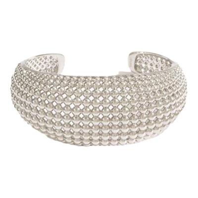 Wens高级女镀金镂空手镯