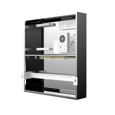 蒙斯朗不锈钢强弱一体配电箱暗装