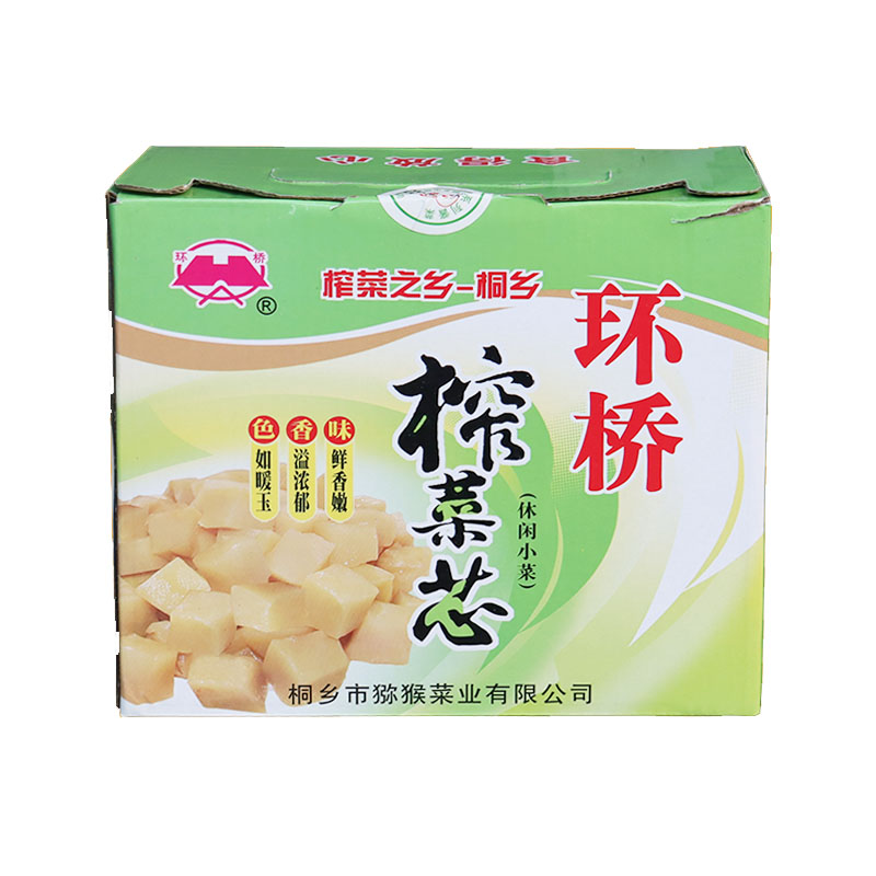 环桥牌榨菜芯800克小包装下饭菜咸酱菜桐乡特产乌镇旅游方便航空g