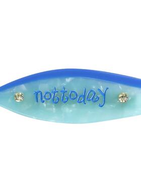 NotToday冲浪板发夹刘海夹
