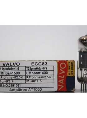 议价ECC83 Valvo  Amplitrex AT1000 已测试 1 件