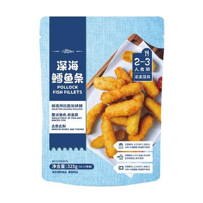 鲜美来深海鳕鱼条325g