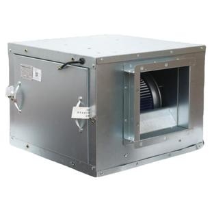 绿岛风箱式离心排风管道抽风机商用低噪风柜轻音排烟柜强力大风量