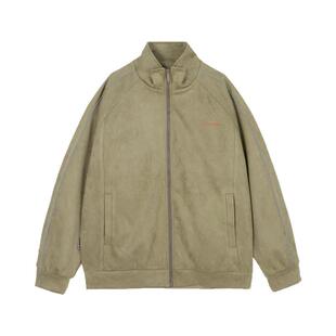 BJHG不计后果环保麂皮绒夹克外套男款春季美式潮牌户外运动套装女