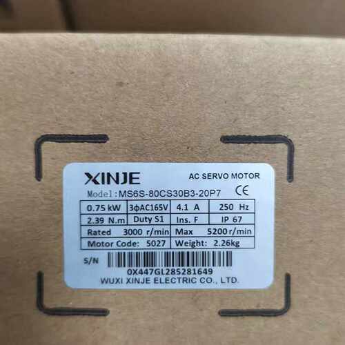 议价信捷伺服电机MS6S-80CS30B3-20P7 品多型号全价优问客服