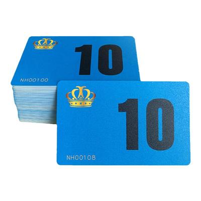 棋牌专用筹码卡片双面薄款耐磨