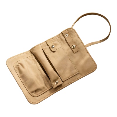 京梵现货皮革首饰包便携折叠首饰卷包随身外出饰品收纳包