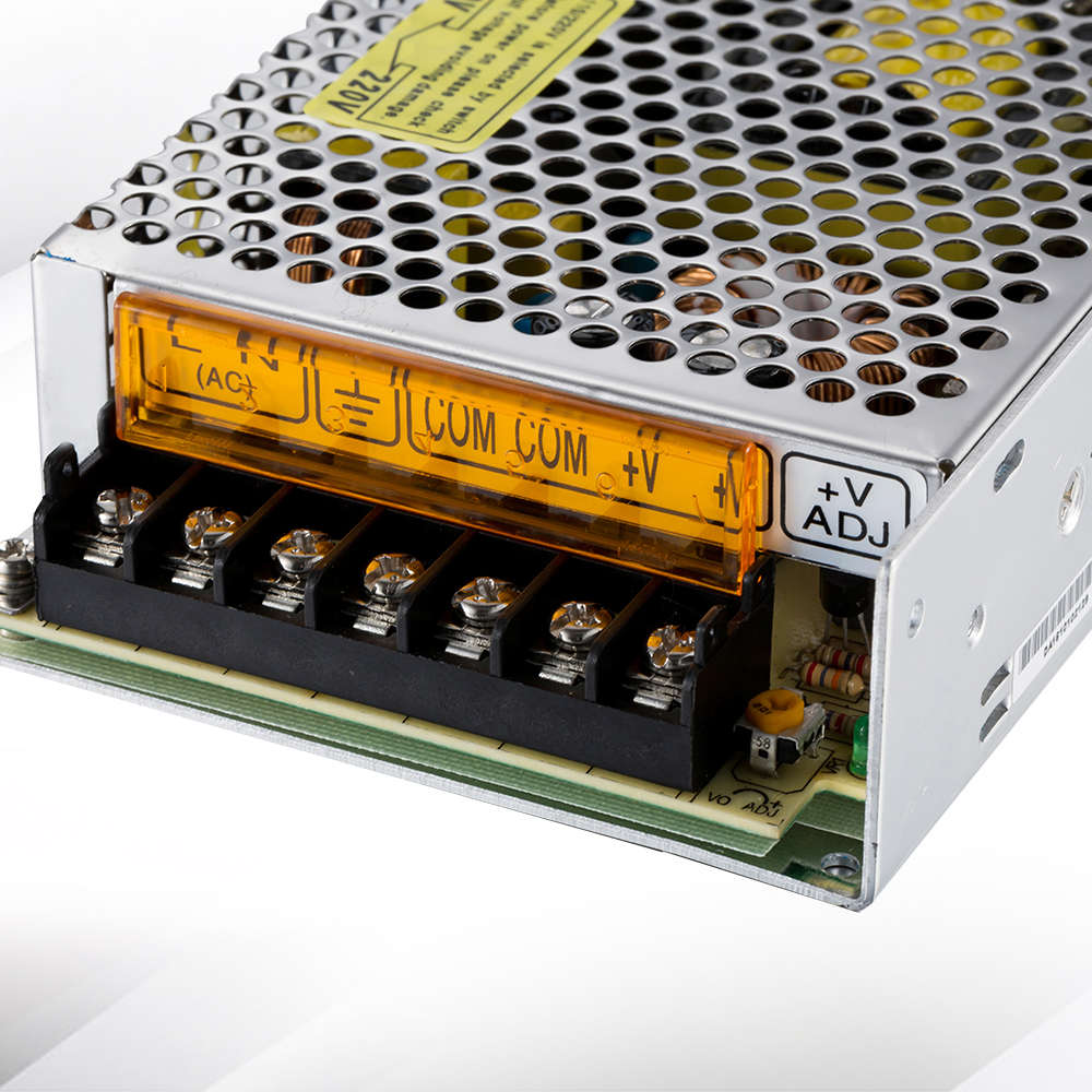 伟豪LED开关电源MS-150W-12V/24V36V监控灯带条变压器交流AC转DC