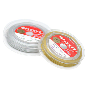 日本FLEXY7软钢丝线 金银丝线 进口7股珠宝线 DIY珍珠项链手链