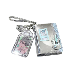 护照夹多功能小卡册小卡包大容量活页手账本追星拍立得uda卡片夹