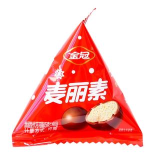 金冠麦丽素巧克力夹心糖果零食奖励学生结婚喜糖散装(代可可脂)