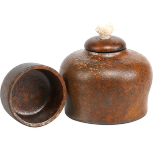 迷你陶制酒精灯加热炉煮茶器便携陶瓷酒精炉架陶壶炉功夫茶艺配件