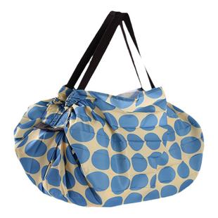 日式超市可折叠环保购物袋便携单肩男女大容量防水买菜包收纳手袋